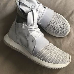 Limited edition white adidas